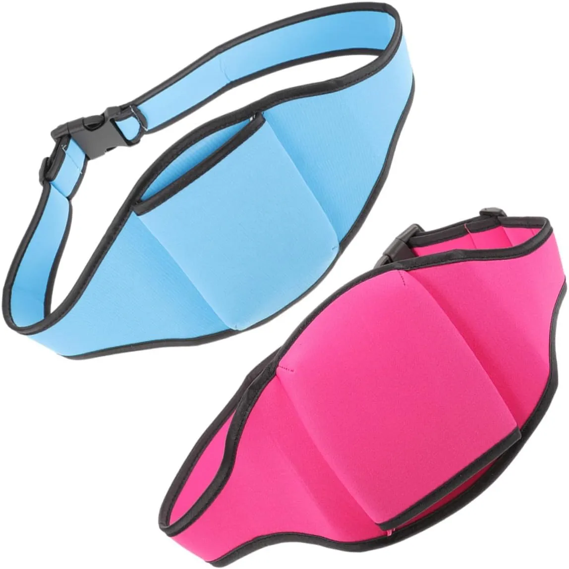 TOYANDONA 2pcs Wheat Bag Wheat Waist Bag Microphones Sports Pouch for Mic Fitness Mic Belt Microphone Belt Running Microphone Holder Fitness Microphone Bag Fitness Waist Pocket Tape