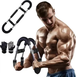 Twister Arm Trainer,Adjustable Twister Arm Chest Exerciser, 20-60lb 40-90lb 70-110lb Detachable Design Arms, Portable Spring Resistance for Home Workout