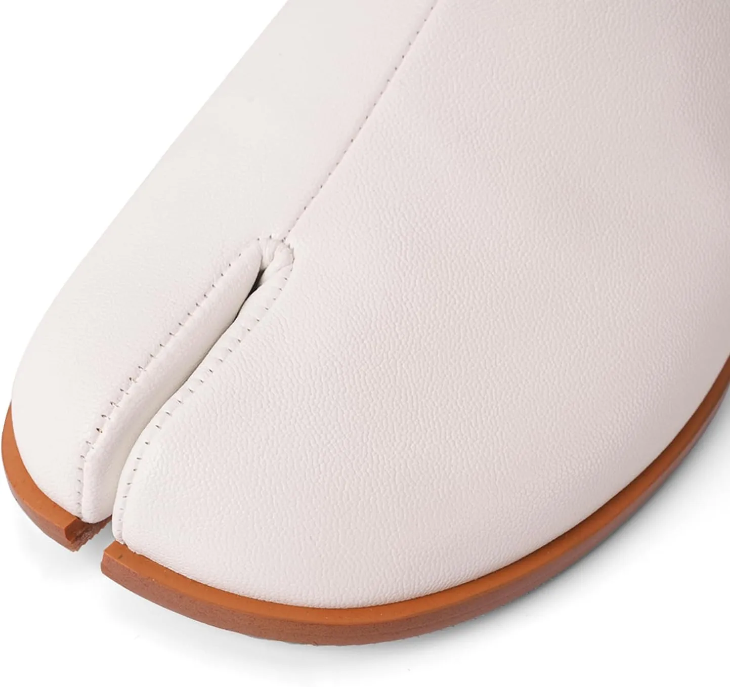 UBWDU Womens Tabi Ballet Flat Shoes Rounde Split Toe Ballerina Flats Low Heel Wide Width Dressy Comfortable Casual Shoes