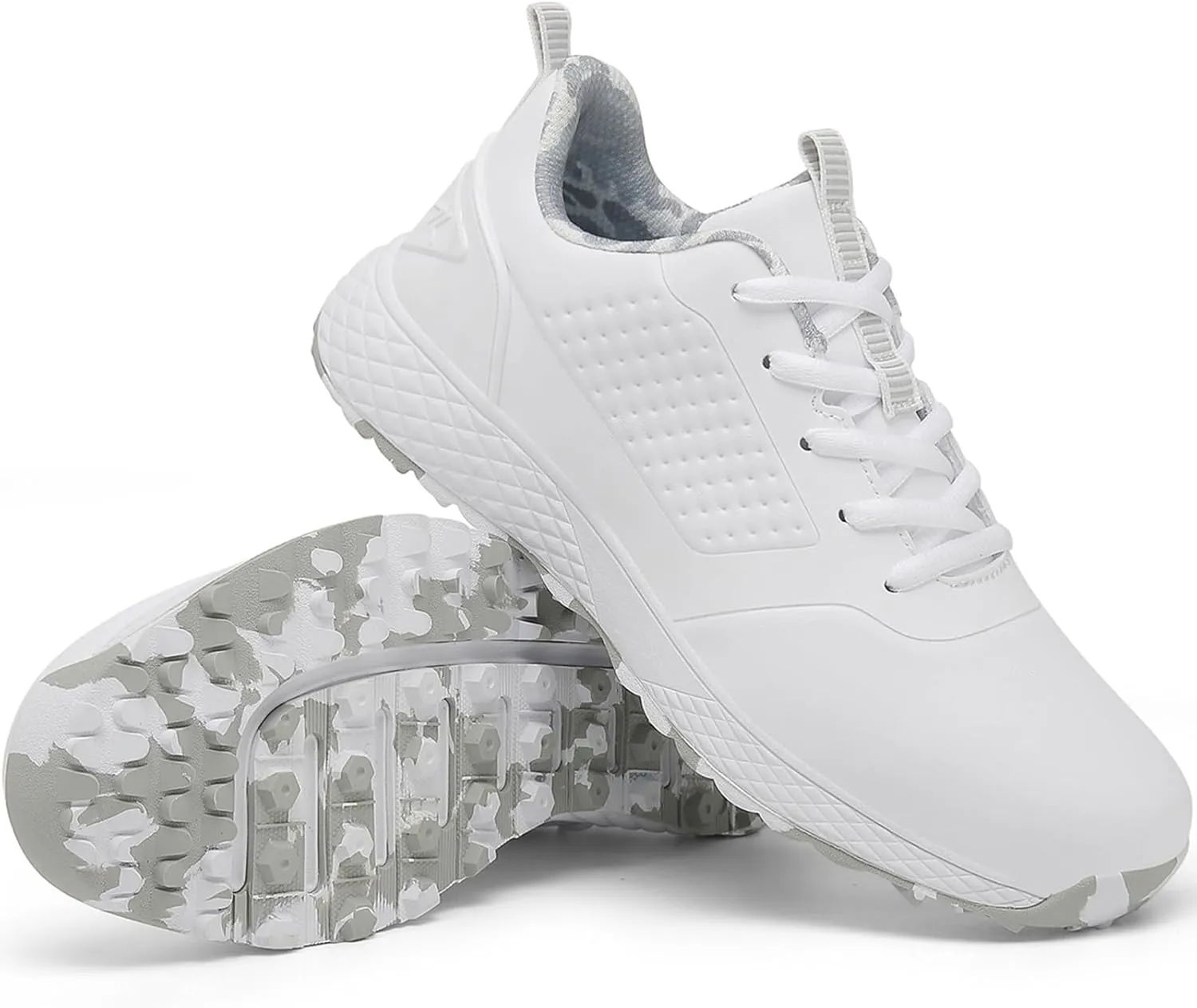 ULTIANT Women Golf Shoes Spikeless Waterproof Golf Sport Sneakers Size5-9.5