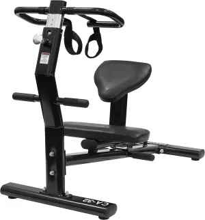Valor Fitness Back Stretch Machine - Total Body Leg Stretching Equipment Home Gym Flexibility Therapy Workout Max Weight 350 pounds - Straps Included