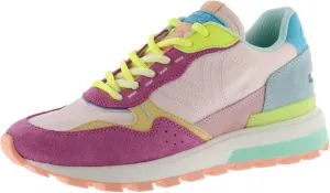 victoria Unisex-Adult Luna Nylon & Suede Multicolor Sneaker