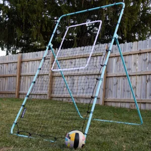 Volleyball Rebounder Net - Large 7x4ft Adjustable Volleyball Training Equipment Aid - Gift for Girls, Boys, Kids - Multi Sport Trainer for Lacrosse, Soccer, Baseball, Softball