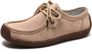 WERWAES Womens Loafers Boat Flat Shoes Slip on Casual Moccasin Shoes Comfortable Penny Loafers Fashion Ladies for Working Driving Office
