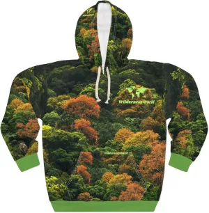 Wilderness World Athletic Hoodie - Nature-Camouflage Activewear for Outdoor Lovers, Hunting Hoodie, Gift for Hikers