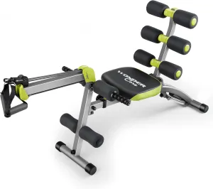 WONDER CORE 2 Total Gym Machine, Ab Workout Equipment, Adjustable Ab Machine for Stomach Workout, Sit Up Exercise Equipment for Home Workouts, Abdominal Trainer, Ab Lounger Exercise Chair